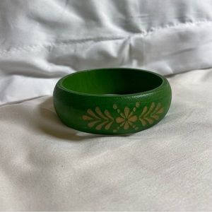 Green Boho Bangle/Bracelet